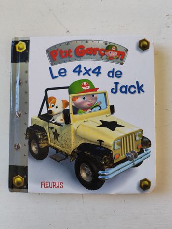 📚 Livre enfant « Le 4x4 de Jack » – Collection Petit Garçon