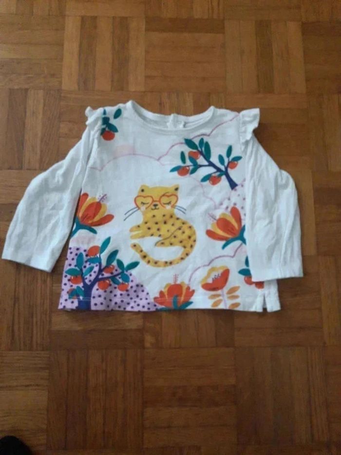 T-shirt manches longues 9 mois DPAM - photo numéro 2