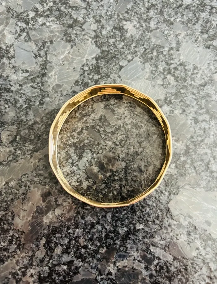 Magnifique bracelet fantaisie aztèque noir et doré neuf - photo numéro 3