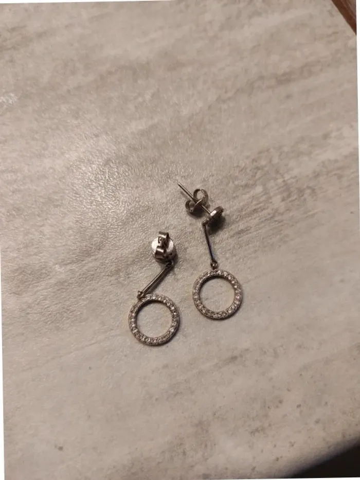 Boucles d'oreilles en argent