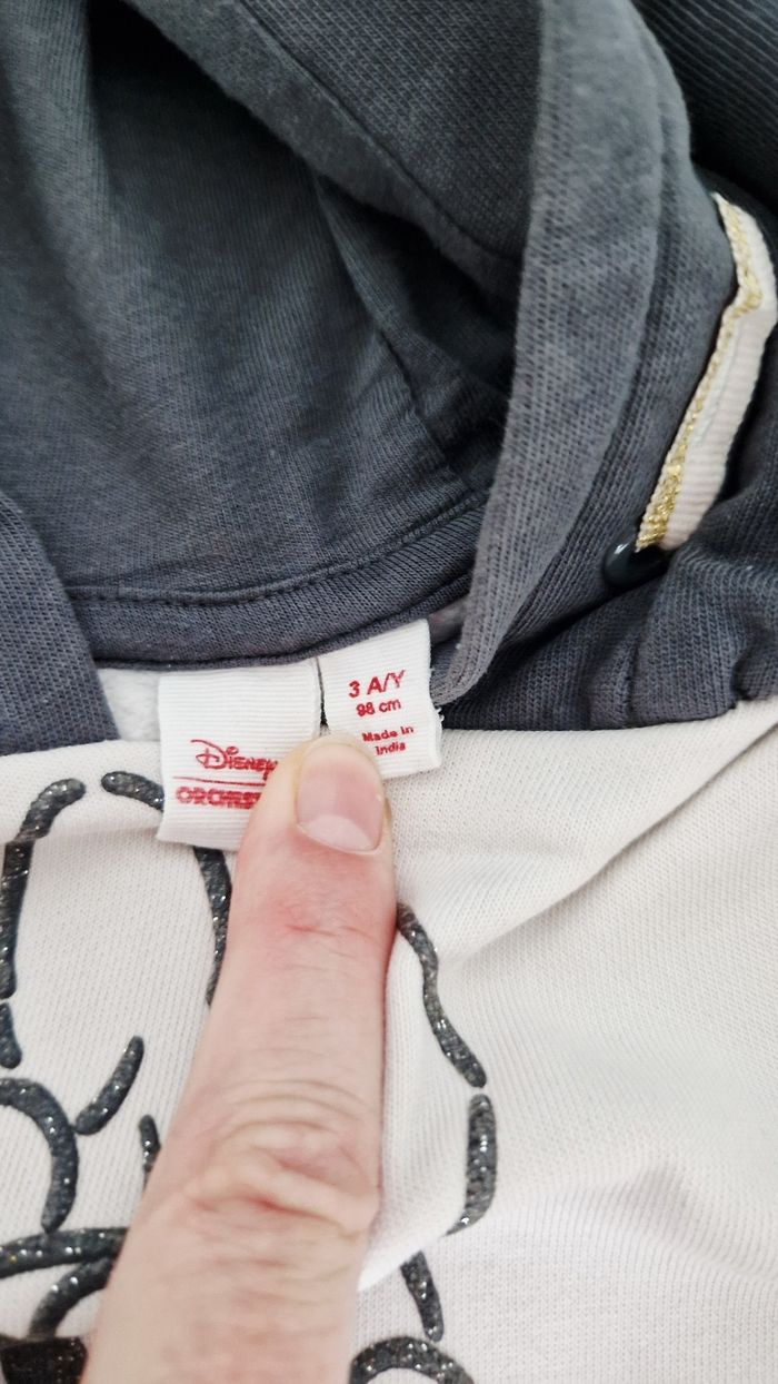 Sweat a capuche Disney 3 ans - photo numéro 5