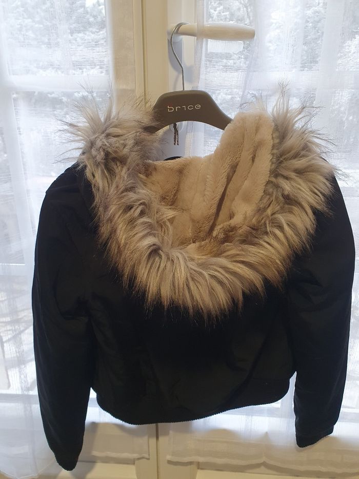 Manteau , blouson hiver à capuche non amovible - photo numéro 2