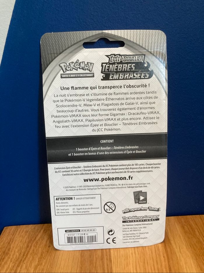 Pokemon - duopack Ténèbres embrasées / Clash des rebelles - photo numéro 2