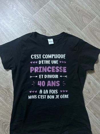 T shirt anniversaire