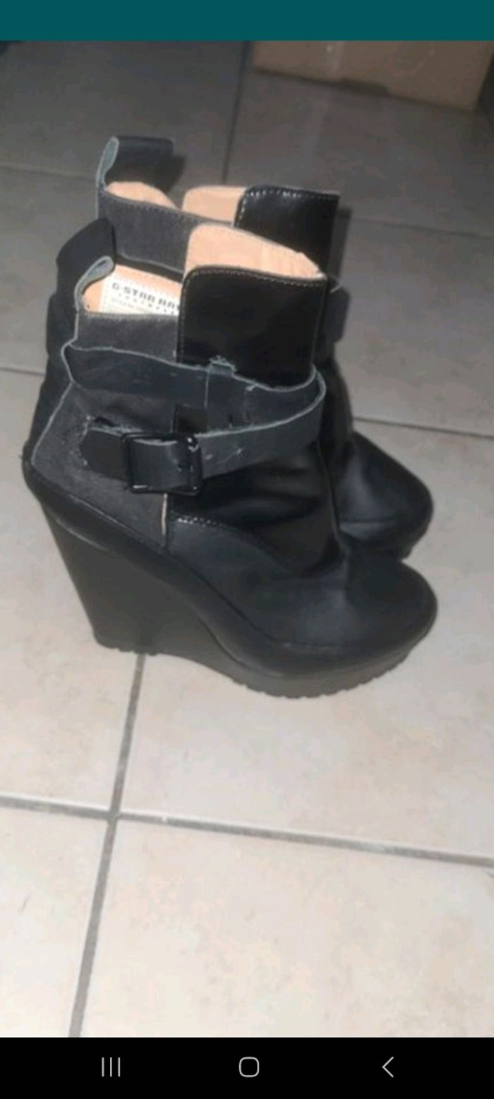 Bottine compensé g-star - photo numéro 2