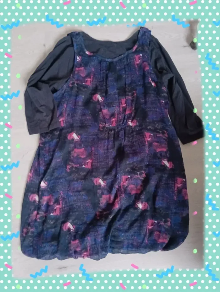 Lot de 3 robes Taille 46 en Tbe - photo numéro 2