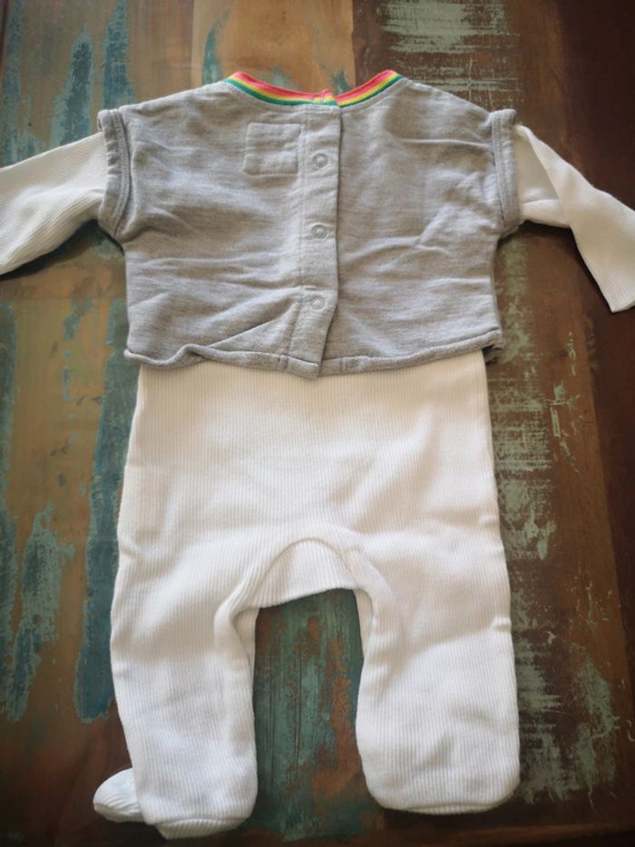 Lot Pyjamas légers 0 mois - photo numéro 2