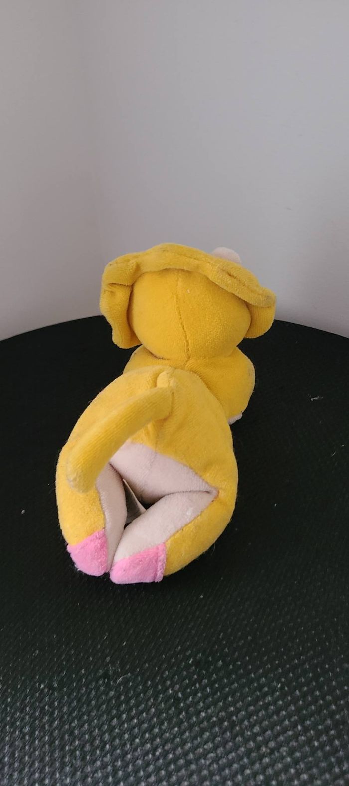 Doudou hochet lion jaune couché BEBE CONFORT - photo numéro 5