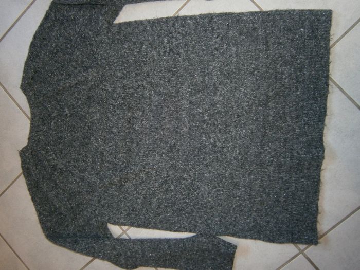 Pull gris chiné Taille 42 - photo numéro 9