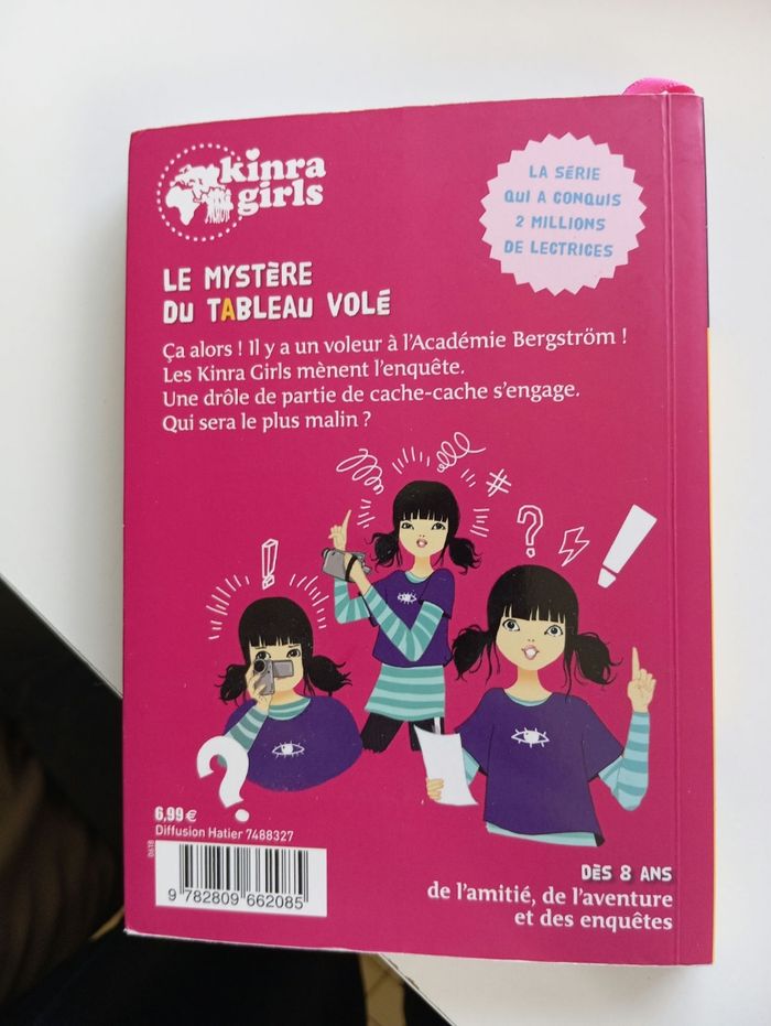 Livre kinra girls le mystère du tableau volé - photo numéro 2
