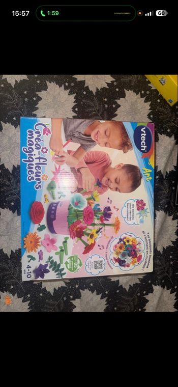 Créa fleurs magique