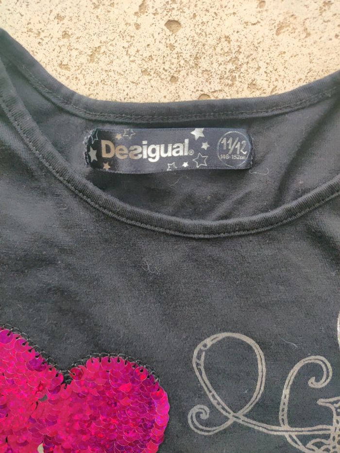 Robe fille Desigual 11-12 ans à sequins - photo numéro 2