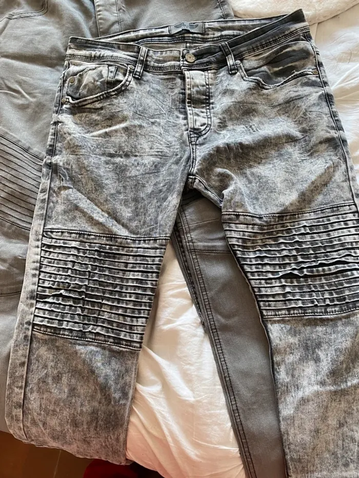 Lot de 3 jeans homme taille 38 - photo numéro 2