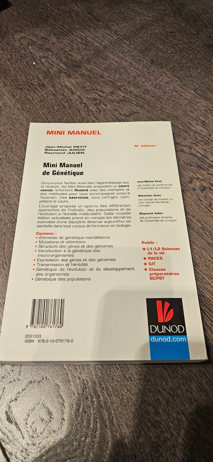 Lot 4 manuels biologie-chimie - photo numéro 4