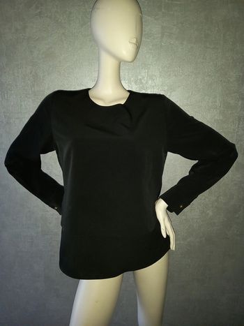 tee shirt noire effet 2 en 1 moda asil taille 40