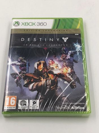 Jeu vidéo Destiny le roi des corrompus édition légendaire Xbox 360 neuf