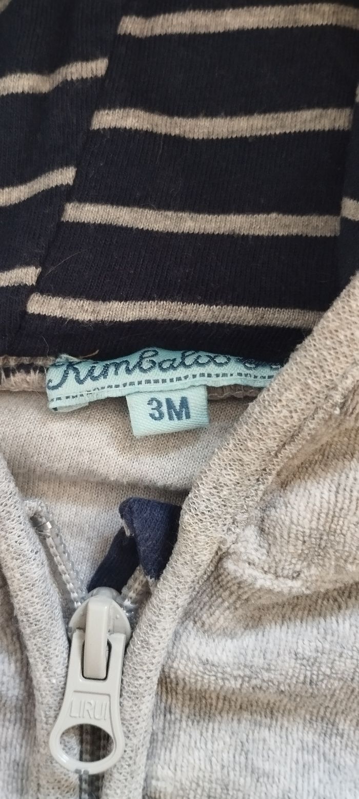 Ensemble jogging garçon 3 mois kimbaloo - photo numéro 3