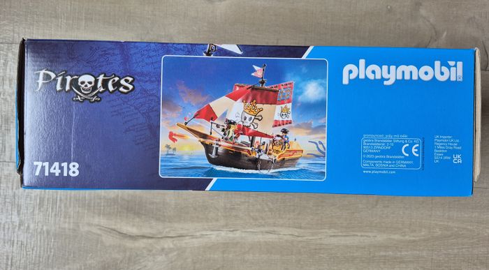71418 – Playmobil Pirates – Chaloupe des pirates Neuf Scellé - photo numéro 2