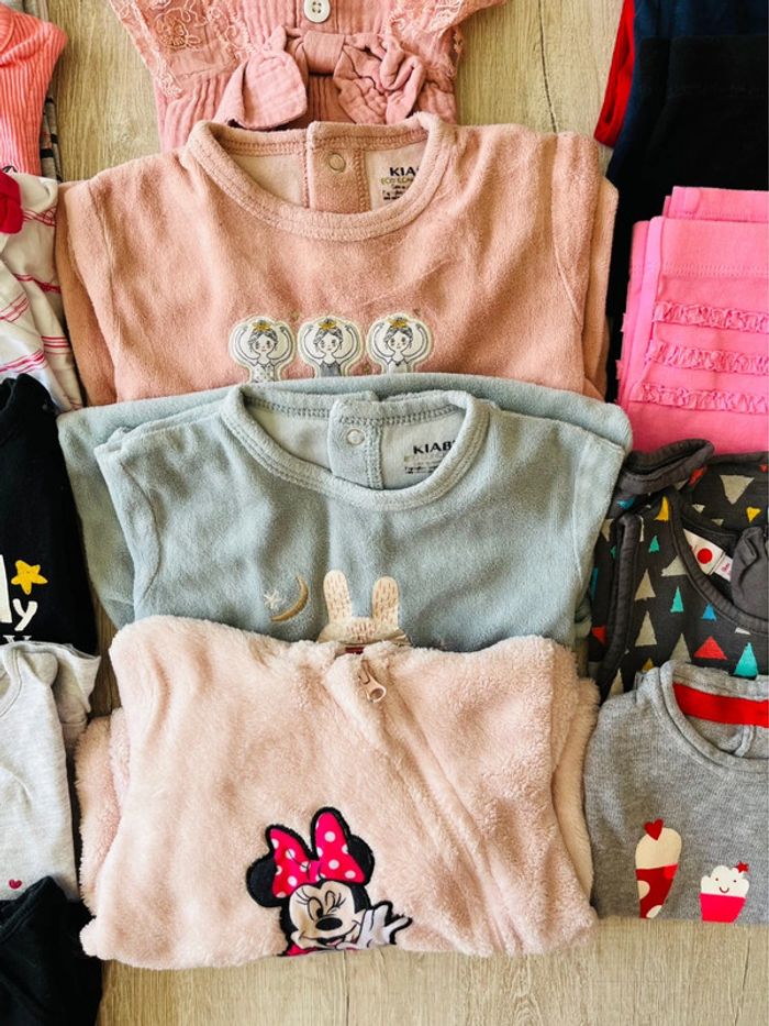 Lot de vêtements bébé fille multiple marque - photo numéro 4