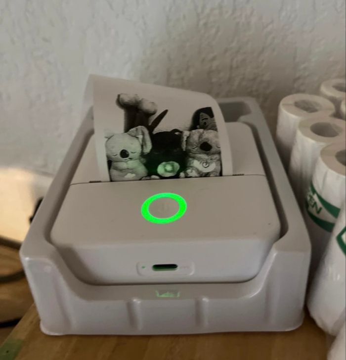 Mini imprimante thermique sans encre 