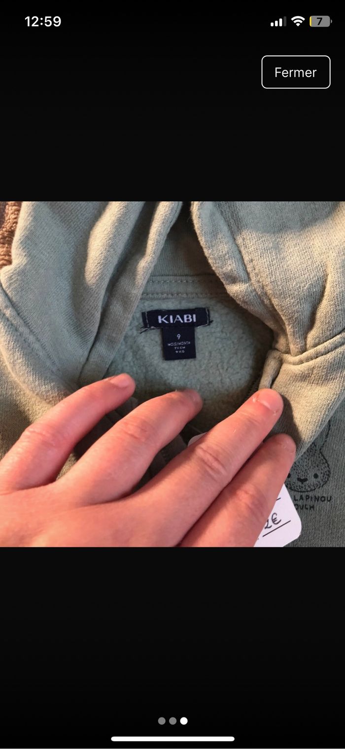 Veste zippée capuche - photo numéro 3