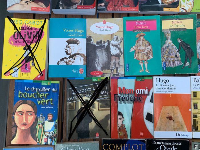 Livres de poche de scolarité collège lycée TBE hugo molière voltaire etc - photo numéro 5