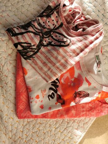 Lot 3 tee shirt 12 ans