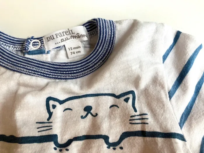 T-shirt manches longues bébé garçon - photo numéro 3