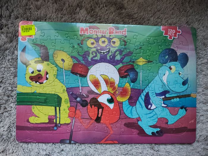 Puzzle Monster Band 120 pièces - photo numéro 2