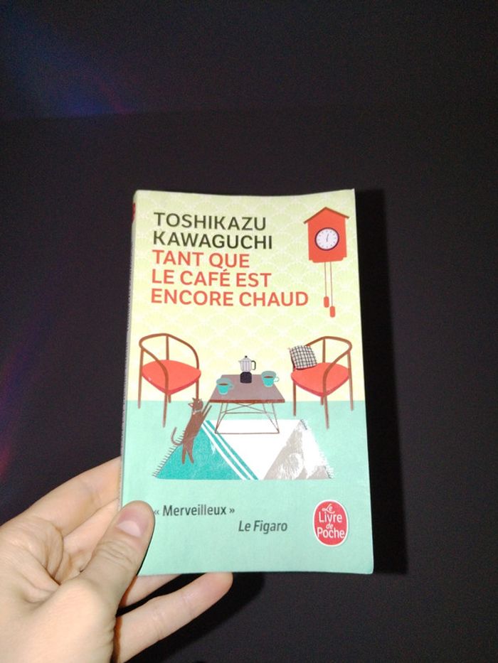 Livre de Toshikazu kawaguchi - tant que le café est encore chaud