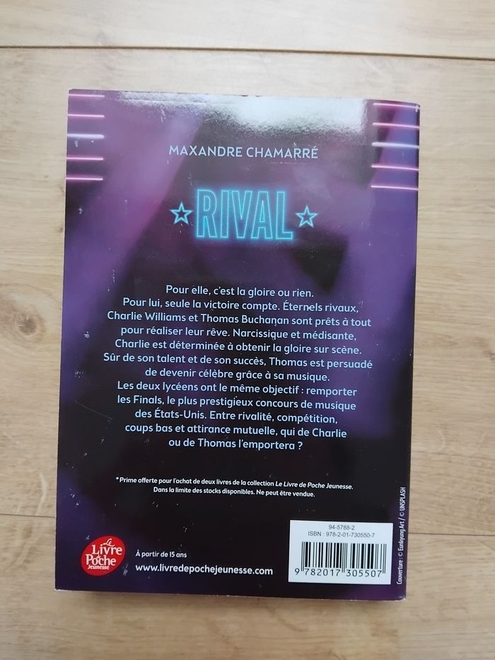 Livre romance Rival - photo numéro 2