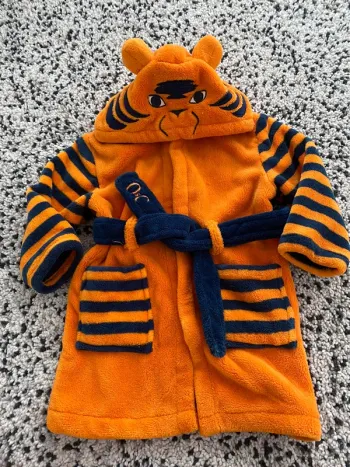 Robe de chambre tigre 2 ans