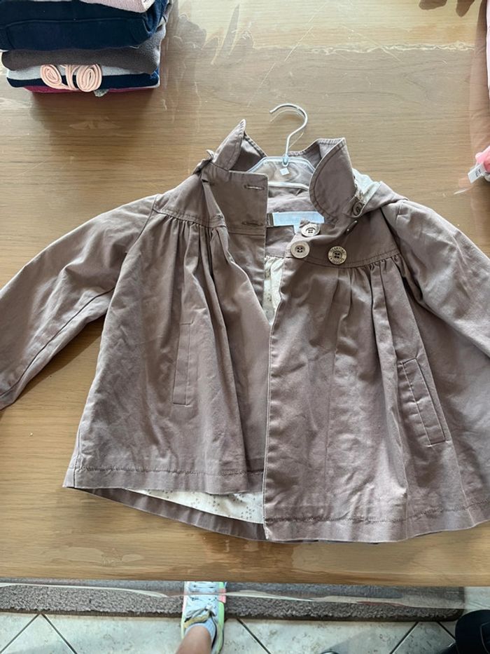 Trench / Veste fille 4 ans printemps