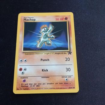 Carte pokemon machop 59/82