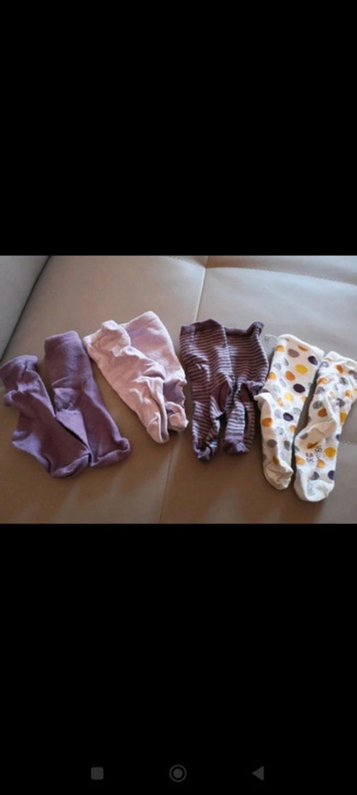 Lot short et 3 tops manches longues - photo numéro 4