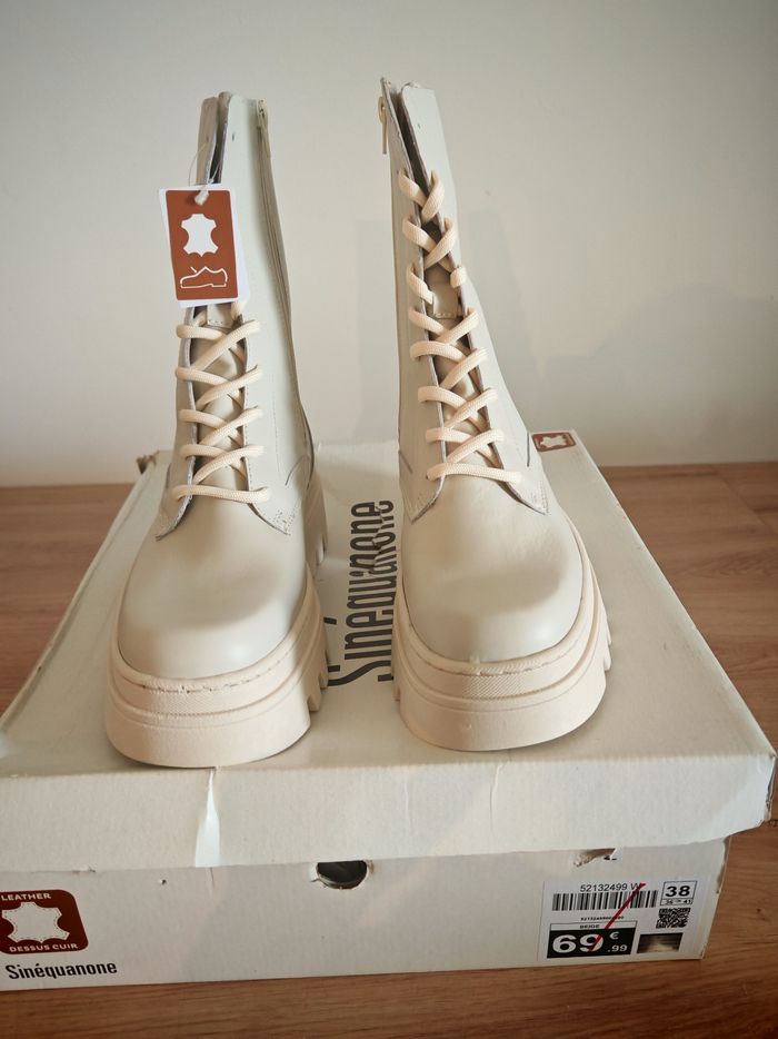 Bottines femme, taille 38, Sinequanone