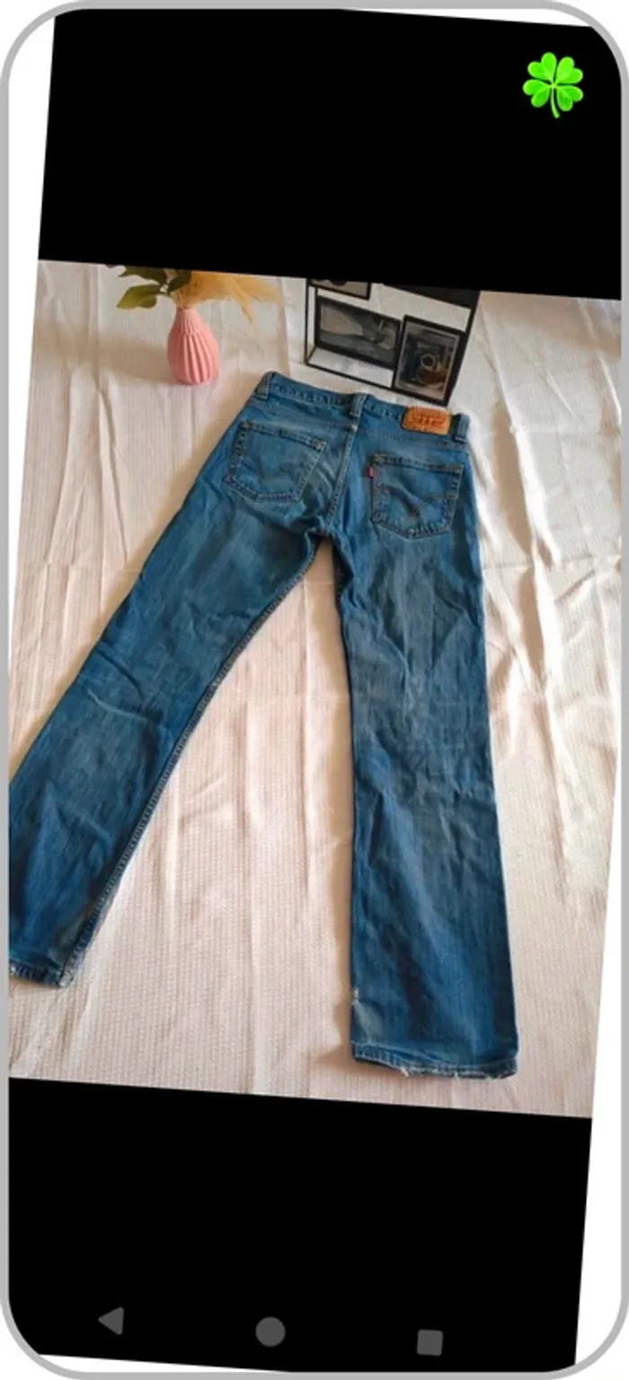 Jeans Levi's 506 homme 40 - photo numéro 5