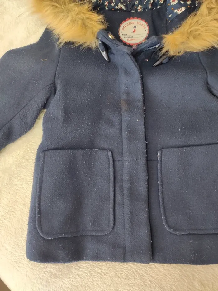 Manteau sergent major 4 ans - photo numéro 2