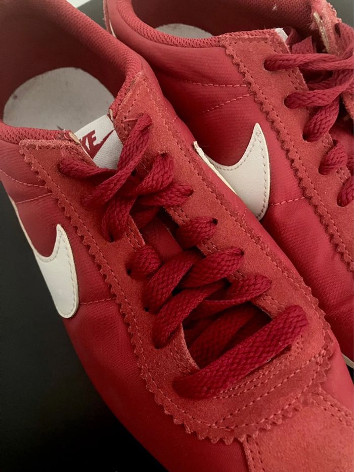 Nike Cortez Txt Alizarin Red / White - photo numéro 9