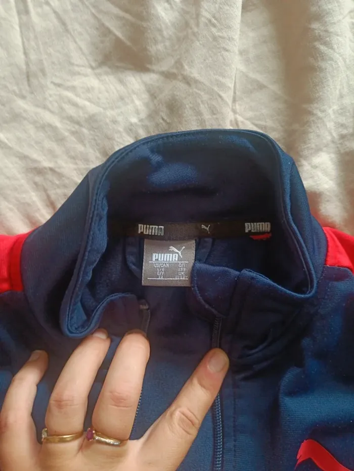 Veste puma taille 11 12 ans en tres bon etat - photo numéro 3