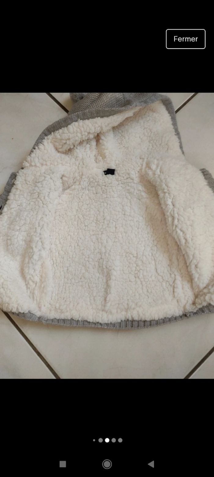 Gilet fille 3 mois - photo numéro 2