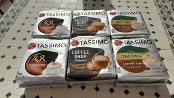 6 Paquets de dosettes Tassimo 