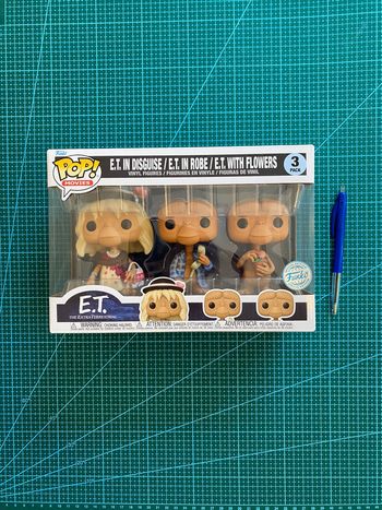 Lot Figurines POP Classic Movies - ET Pack 3 Disguises - Funko 2021 Spielberg 80s 90s