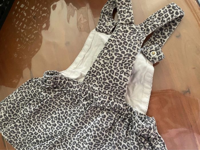 Robe salopette léopard 18 mois - photo numéro 2