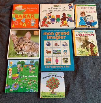 Lot 8 livres enfant