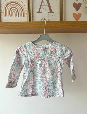 Blouse fleurie Obaibi