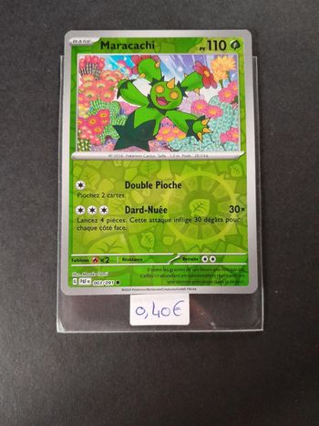 Carte Pokémon Maracachi Reverse 3/091
