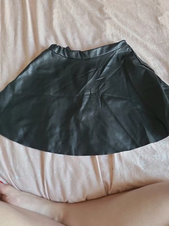 Jupe en cuir