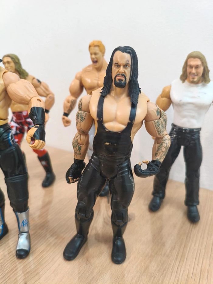 Lot figurines WWE catcheur - photo numéro 11