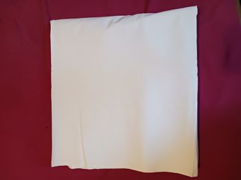 drap plat blanc épais 1 pers 150 x 280 cm